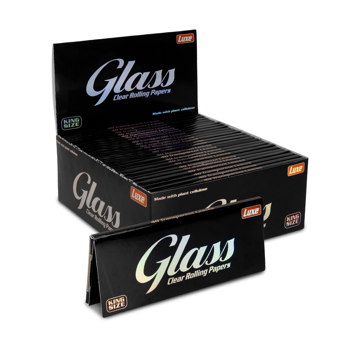 Glass Luxe Clear Rolling Papers Ralphy's World