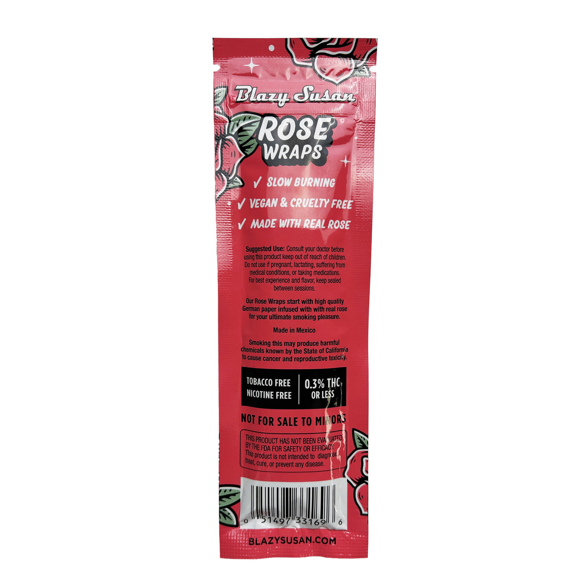 Susan Rosa Warda Blazy Susan Rose Wraps | 2 Pack – Ralphy's World