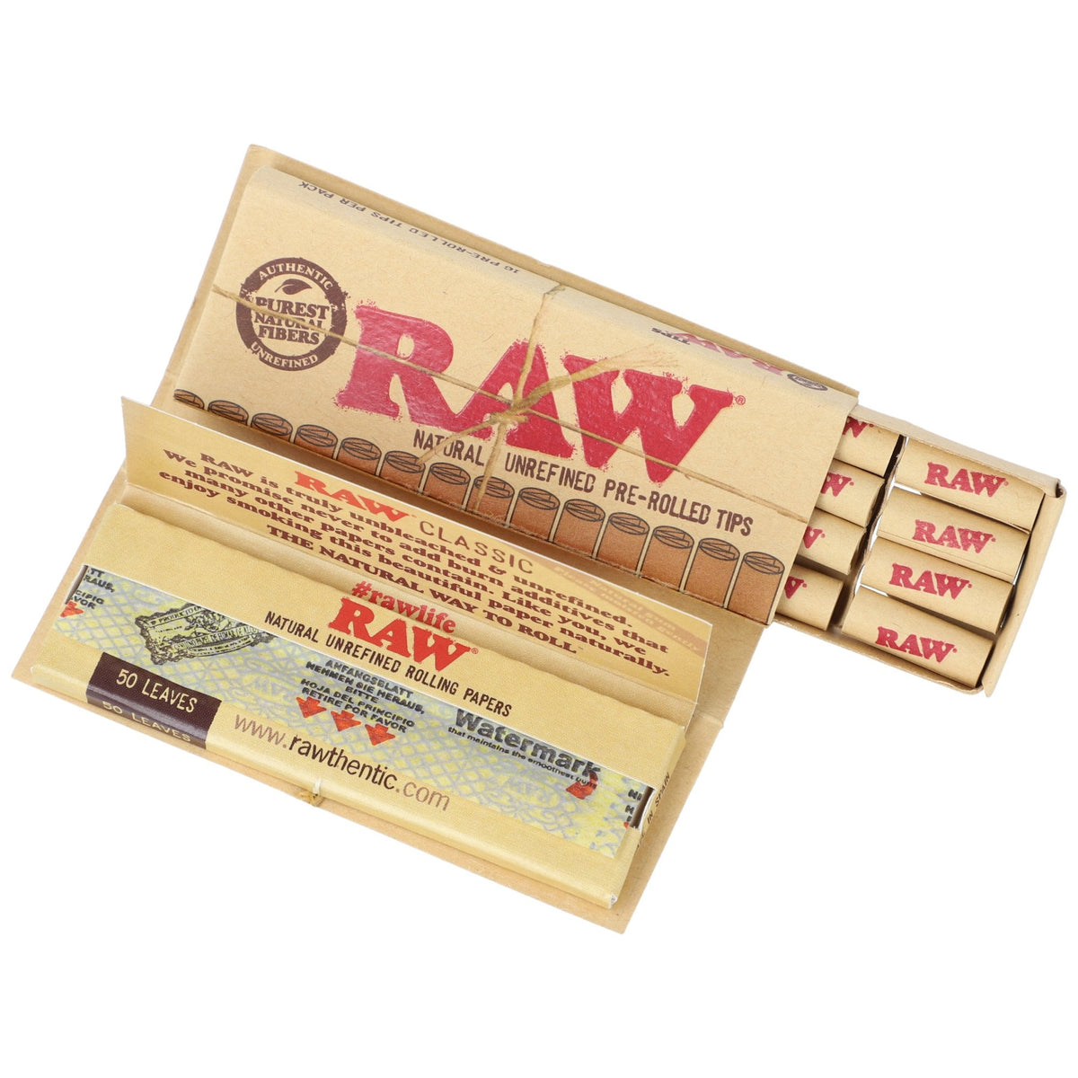 RAW Classic Masterpiece 1 1/4 Rolling Papers – Ralphy's World