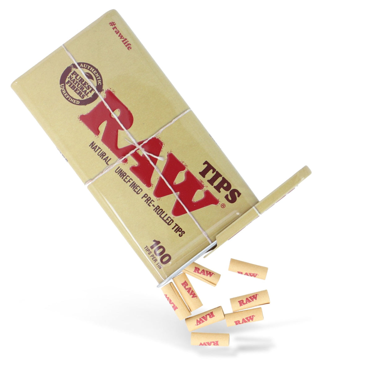 RAW Pre-Rolled Tips Tin – Ralphy's World